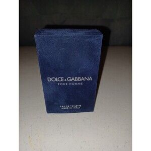 New In box- Dolce & Gabbana Pour Homme by D&G cologne For Men. EDT 2.5 oz. K